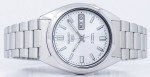 Seiko 5 Automatic Men's Watch, Silver Dial