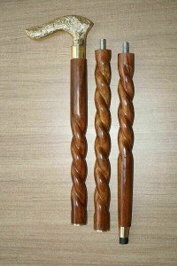 Vintage Brass Derby Head Walking Stick Cane Gift