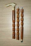 Vintage Brass Derby Head Walking Stick Cane Gift