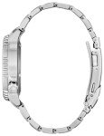 Citizen Eco-Drive Men's Silver Date Watch 44MM