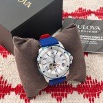 Bulova Marine Star Men's Automatic Watch - White Dial