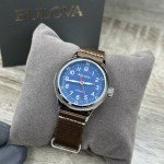 Bulova A-11 Hack Blue Dial Men's Watch