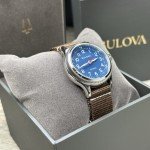 Bulova A-11 Hack Blue Dial Men's Watch