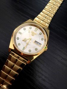 Vintage Seiko 5 Automatic Day-Date Men's Watch