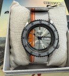 Seiko 5 Men's Nylon Band Watch SRPK73