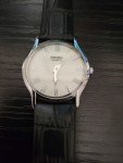 Vintage Seiko Gold & Leather Slim Men's Watch