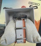 Seiko 5 Men's Nylon Band Watch SRPK73