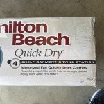 Hamilton Beach 4-Shelf Garment Drying Station