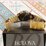 Vintage Bulova Marine Star Gold Men's Watch 98B406