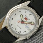 Vintage Seiko 5 Automatic Men's Watch - White Dial