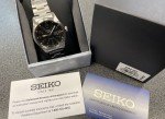 Seiko 5 Sport Black Dial Mid-Size Steel Watch