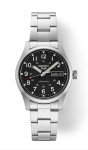 Seiko 5 Sport Black Dial Mid-Size Steel Watch