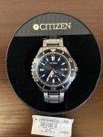Citizen Eco-Drive Blue Dial Stainless Steel Watch