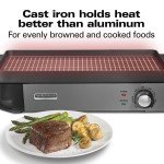 Hamilton Beach Cast Iron Electric Grill & Griddle