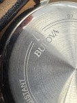 Vintage Bulova Men's Aerojet Chronograph Watch - Black