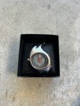 Futuristic Vintage Y2K Stainless Steel Watch