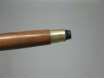 Vintage Brass Handle Wooden Walking Stick Cane