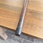 Chery Amber Crook Handle Vintage Walking Cane