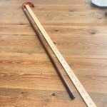 Chery Amber Crook Handle Vintage Walking Cane