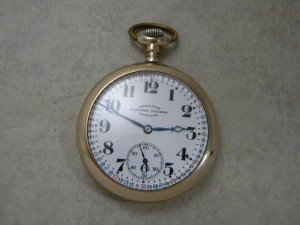 Vintage 1924 Hamilton Gold Filled Pocket Watch