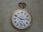 Vintage 1924 Hamilton Gold Filled Pocket Watch