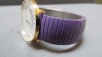 Vintage Purple Geneva Quartz Wrist Watch