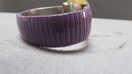 Vintage Purple Geneva Quartz Wrist Watch