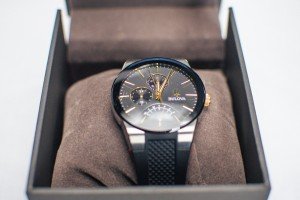 Men's Bulova Quartz Chronograph Watch 46mm Steel