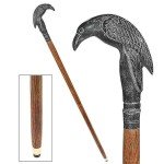 Victorian Brass Cane Walking Stick Vintage Gift