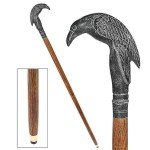 Victorian Brass Cane Walking Stick Vintage Gift