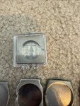 Vintage Watch Case Parts Lot: Bulova, Wittnauer, Omega