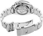 Seiko 5 Automatic Watch - Black Dial, Bracelet