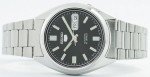 Seiko 5 Automatic Stainless Steel Black Dial Watch