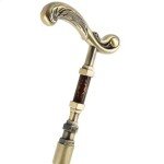 Luxury Vintage Men's Walking Cane - 90 cm