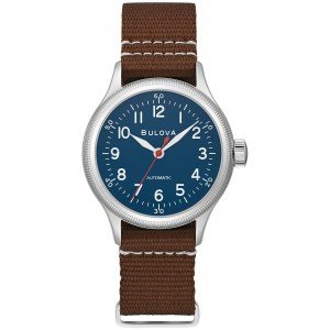 Bulova A-11 Hack Blue Dial Men's Watch
