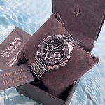 Bulova Men's Marine Star Black Dial Chronograph Watch