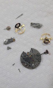 Vintage Hamilton Electric 505 Watch Movement Lot