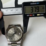 Vintage Swiss Stainless Steel Ronda Men's Watch