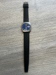 Vintage Seiko 5 Men's Watch with Blue Dial