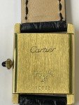 Vintage Cartier Tank 18k Gold Electroplated Watch