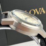 Bulova Hack Automatic Men's Watch with Leather Strap