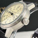 Bulova Hack Automatic Men's Watch with Leather Strap