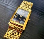Vintage Seiko Slim Tank Quartz Men's Watch