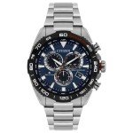 Citizen Eco-Drive Vintage Silver Perpetual Calendar Watch