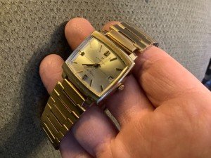 Vintage Hamilton Electric Men’s Watch with TV Dial