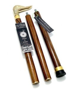 Vintage Brass Duck Head Walking Stick Cane