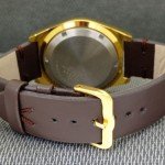 Vintage Seiko 5 Automatic Men's Watch – White Dial