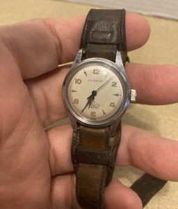 Allerton Vintage Men's Wristwatch with Star Dial