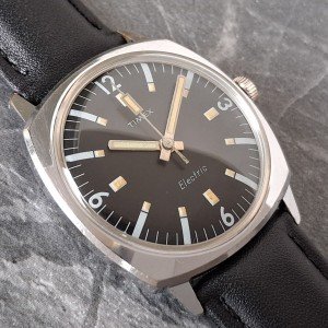 1972 Timex Electric Men's Vintage Watch with Strap