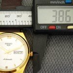 Vintage Seiko 5 Automatic Men's Watch – White Dial